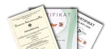 Certifications